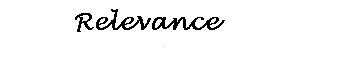 Relevance