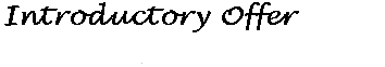 Introductory Offer 